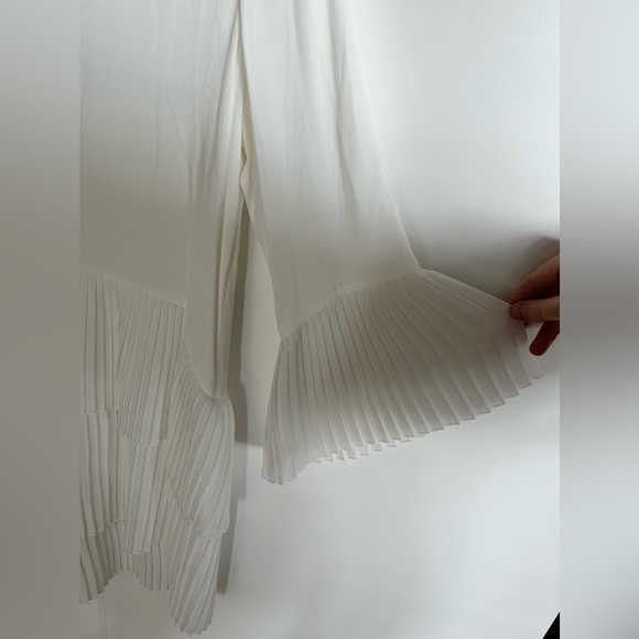 Zara White Frilly Dress - Picture 2 of 3